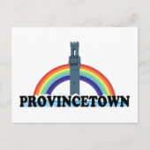 Provincetown "Lighthouse" Design. Postkarte (Vorderseite)