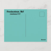 Provincetown, MA Postcard Postkarte (Rückseite)