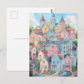 Provincetown MA Postkarte (Vorne/Hinten)