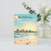 Provincetown, Massachusetts – Cape Cod Beaches Postkarte (Stehend Vorderseite)