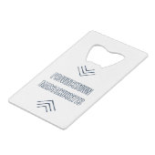 Provincetown Massachusetts Geldbeutel Flaschenöffner (Vorderseite Schrägansicht)