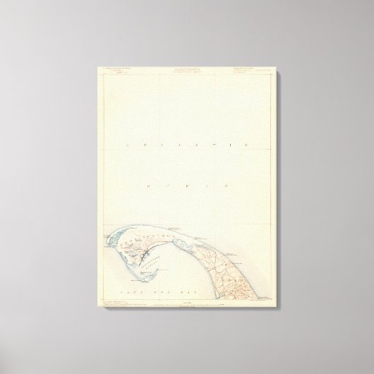 Provincetown, Massachusetts Leinwanddruck (Vorderseite)