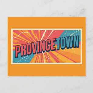 Provincetown, Massachusetts Postkarte