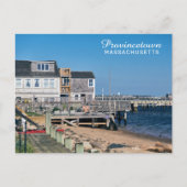 Provincetown Massachusetts Postkarte (Vorderseite)