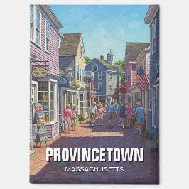 Provincetown Massachusetts Travel Magnet