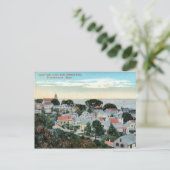 Provincetown, Massachusetts, Vogelauge, Vintag Postkarte (Stehend Vorderseite)