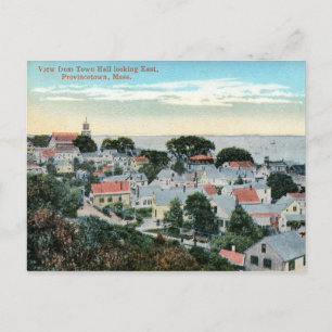 Provincetown, Massachusetts, Vogelperspektive, Vin Postkarte