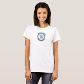 Provincetown "Sand Dollar" Design. T-Shirt (Vorne ganz)