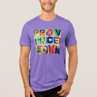 PROVINCETOWN SCHABLONENMALEREI Tri-Blend SHIRT