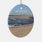 Provincetown Strand auf Cape Cod Keramikornament (Rechts)
