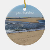 Provincetown Strand auf Cape Cod Keramikornament (Vorne)