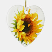 Provincetown Sunflower Keramikornament (Rechts)
