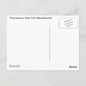 Provincetown Sunset Postcard Postkarte (Rückseite)