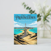 Provincetown USA Postkarte (Stehend Vorderseite)