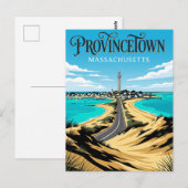 Provincetown USA Postkarte (Vorne/Hinten)