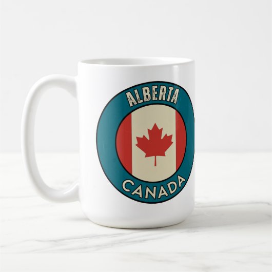 Provinz Alberta Kanada Kaffeetasse (Links)