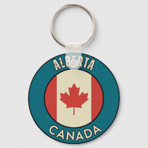 Provinz Alberta Kanada Schlüsselanhänger