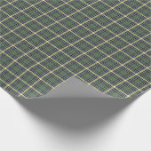Provinz Alberta Kanada Tartan Geschenkpapier (Ecke)