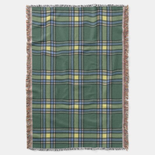 Provinz Alberta Original Scottish Tartan Decke (Vorderseite Vertikal)