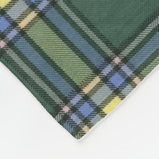 Provinz Alberta Original Scottish Tartan Fleecedecke (Ecke)
