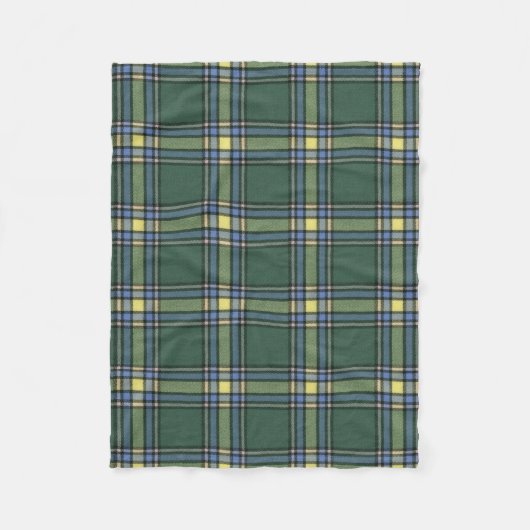 Provinz Alberta Original Scottish Tartan Fleecedecke (Vorderseite)
