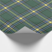Provinz Alberta Tartan Wrapping Paper Geschenkpapier (Ecke)