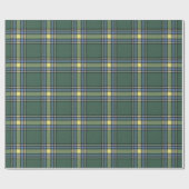 Provinz Alberta Tartan Wrapping Paper Geschenkpapier (Flach)