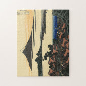 Provinz Ancient Kai | Katsushika Hokusai zeichnend Puzzle (Vertikal)