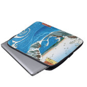 Provinz Awa, Naruto Whirlpools von Ando Hiroshige Laptopschutzhülle (Vorne Knopf)