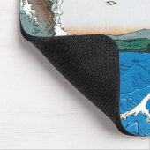 Provinz Awa, Naruto Whirlpools von Ando Hiroshige Mousepad (Ecke)