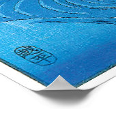 Provinz Awa, Naruto Whirlpools von Ando Hiroshige Poster (Ecke)