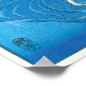 Provinz Awa, Naruto Whirlpools von Ando Hiroshige Poster (Ecke)