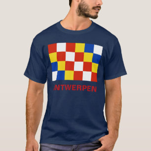 Provinz Belgien FlaggeAntwerpen Anvers Antwerpen T-Shirt