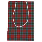 Provinz British Columbia Original Tartan Mittlere Geschenktüte (Rückseite)