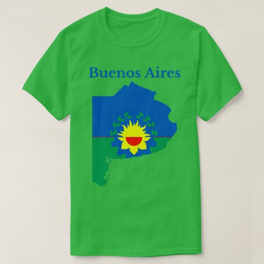 Provinz Buenos Aires Argentinisch T-Shirt (Design vorne)