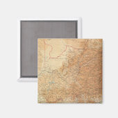 Provinz Composite Cape, Transvaal Magnet (Vorderseite/Rückseite)