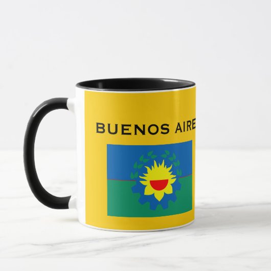 Provinz-Flaggen-Tasse Buenos Aires (Argentinien) Tasse (Links)