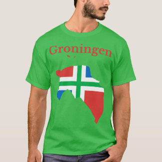 Provinz Groningen Niederlande T-Shirt