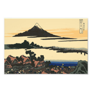 Provinz Kai Zeichnung von Katsushika Hokusai Fotodruck