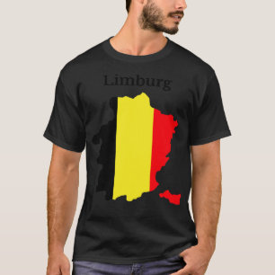 Provinz Limburg - Karte Belgien T-Shirt