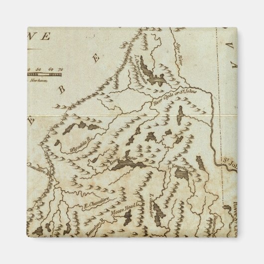 Provinz Maine Magnet (Vorne)
