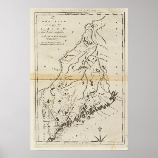 Provinz Maine Poster (Vorne)