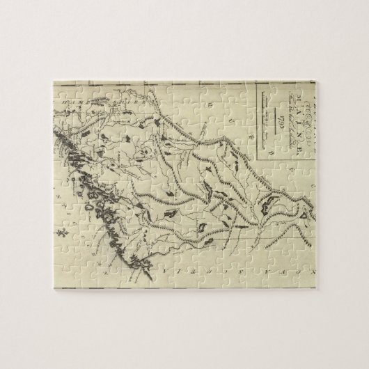 Provinz Maine Puzzle (Horizontal)