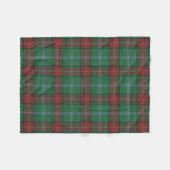 Provinz Manitoba Original Tartan Fleecedecke (Vorderseite (Horizontal))