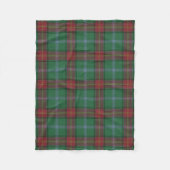 Provinz Manitoba Original Tartan Fleecedecke (Vorderseite)