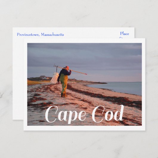 Provinz, Massachusetts Cape Cod Post Card Postkarte (Vorne/Hinten)