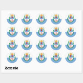 Provinz Mendoza, Argentinien Runder Aufkleber (Blatt)