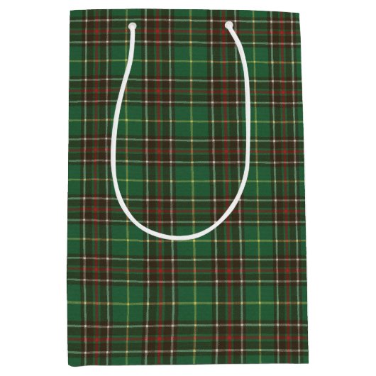Provinz Neufundland Original Tartan Mittlere Geschenktüte (Vorderseite)