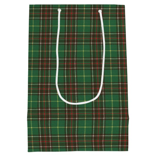 Provinz Neufundland Original Tartan Mittlere Geschenktüte (Rückseite)