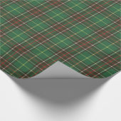 Provinz Neufundland Tartan Wrapping Paper Geschenkpapier (Ecke)